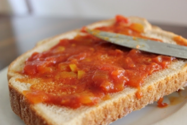 tomato chutney / relish recipe | Veggie Mama