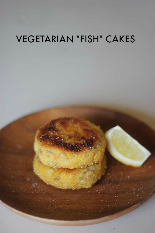 Got a craving for the lemony mashed potato cakes Me too - so I made these fish-free versions.
