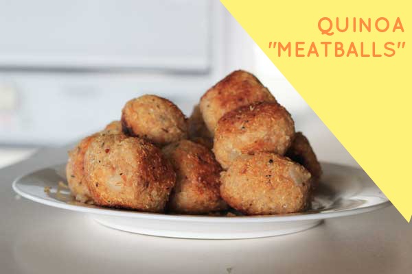 Quinoa Meatballs // The Veggie Mama
