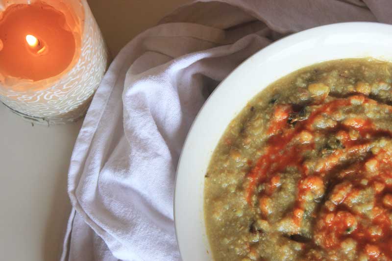 Spicy Crock Pot Kitchari - the ultimate winter dish!