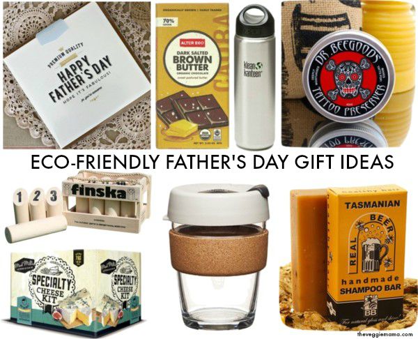Eco-friendly father's day gift ideas on Veggie Mama